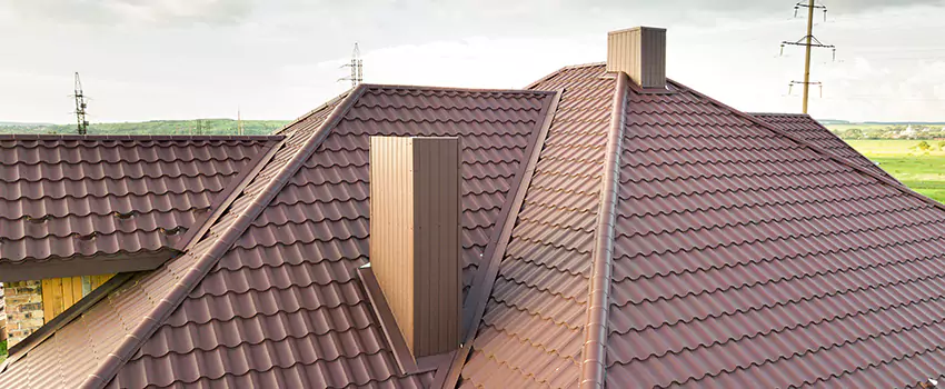 Residential Chimney Flashing Restoration in Methuen, MA