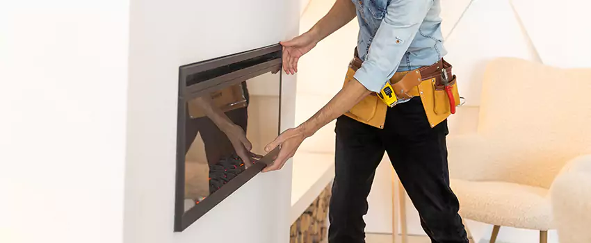 Metal Fireplace Installation in Methuen, Massachusetts