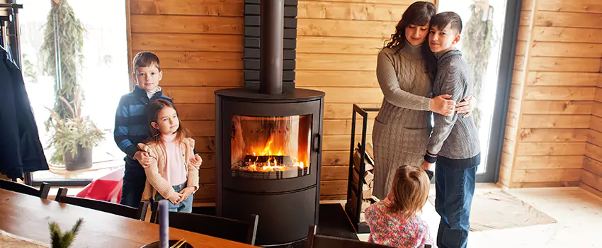 Morso Cast Iron Fireplace Insert Installation in Methuen, Massachusetts