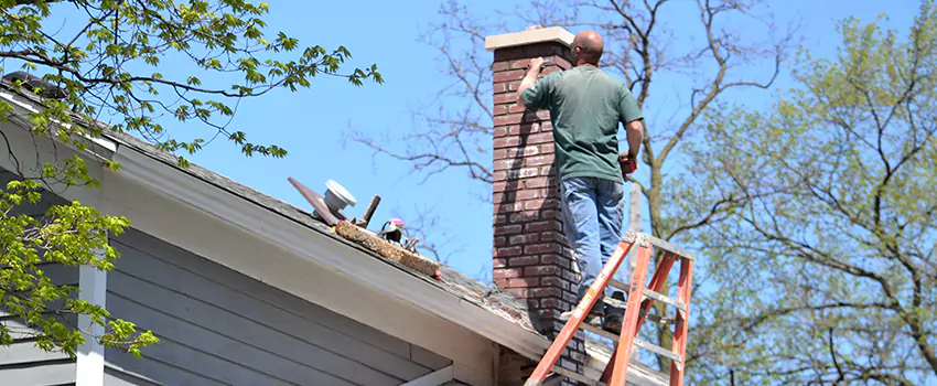 himney Crown Repair in Methuen, Massachusetts