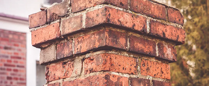 Cracked Chimney Bricks Repair Cost in Methuen, Massachusetts