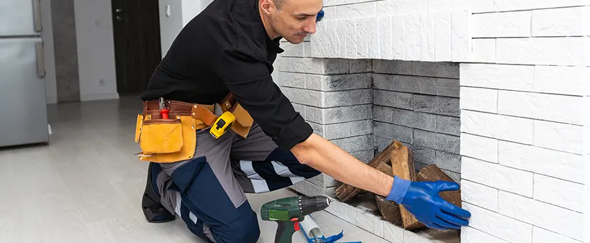 Fireplace Damaged Damper Frame Repair Services in Methuen, Massachusetts